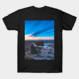 View of Pokeshaw Rock, New Brunswick Canada V2 T-Shirt